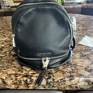 Michael Kors Leather Backpack